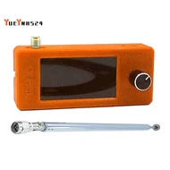 Portable Radio 1.9inch IPS Screen Pocket Mini Radio withAntenna All Band Radio Receiver HF SW MW VHF
