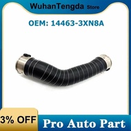 144633XN8A Car Turbo Intercooler Coolant Rubber Radiator Air Inlet Pipe Hose for NissanS NV350 14463