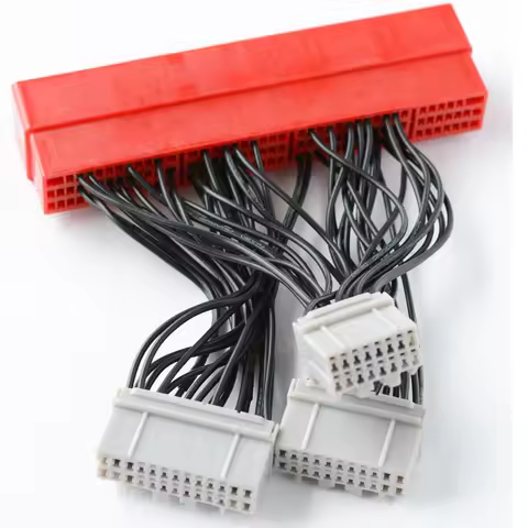 OBD2A /OBD2B to OBD1 Harness Car Vehicle Replace ECU Jumper Conversion Wiring Wire Harness For Honda