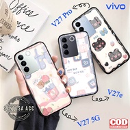 Softcase Glass Kaca VIVO V27(5G),V27E & V27 PRO - Casing hp VIVO V27(5G),V27E & V27 PRO [S102 ].