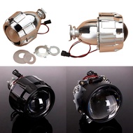 【Hot Stock】 Qunqund RACBO 2.5 Inch Bi Xenon Lamp Mini HID Projector Lens Silver Black H1 Bulb H4 H7 Motorcycle Car Car M