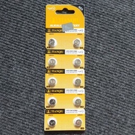 10pcs AG3/LR41H Alkaline Button Cells Battery