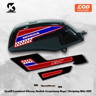 Striping WIN 100 07 sticker lis sticker variation