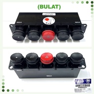 Original Proton Waja Center Switch Petak / Bulat Hazard Emergency Double Signal Switch PW855102/PW85