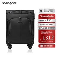 新秀丽（Samsonite）拉杆箱 万向轮行李箱大容量旅行箱登机箱 BP0*09007黑色20英寸