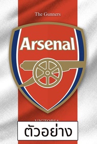 โปสเตอร์ ติดผนัง ฟุตบอล โลโก้ สโมสร อาร์เซน่อล Arsenal แต่งห้อง รูปภาพ