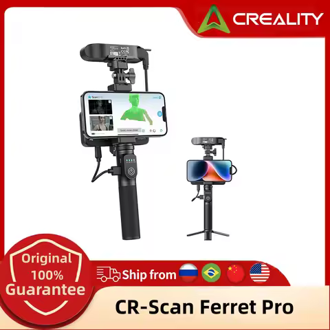 Creality CR-Scan Ferret Pro 3D Scanner Wireless 3D Printing Upgrade Handheld Scan Machine 24-bit ful