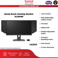 BenQ Zowie Gaming Monitor XL2546K | 24.5 " | 0.5ms | TA Panel | 1920x180(FHD)(240Hz) | DyAc+ | HDMI 