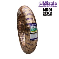 Vario Automatic Outer Tire Mio M3 Soul Gt Mizzle Mr01 100/80 Ring 14 Racing Soft Compound Tubeless M
