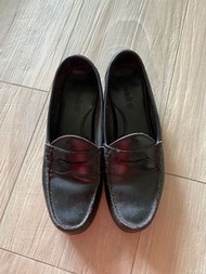 Timberland black patent leather loafers slip on casual work shoes flats 黑色 令面 皮鞋 返工鞋 平底鞋 休閒鞋 37