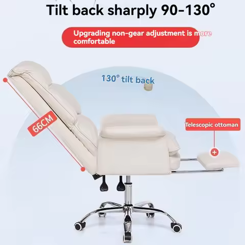 New gaming chair, office computer chair, comfortable and soft gaming chair, PU leather chair, reclin