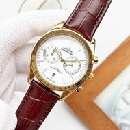 Ommega Omega Speedmaster Series Mechanical Movement Date Display Men's Watch Rui Watch White Dial