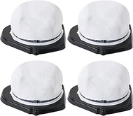 4 Pack Dust Cup Filters for Shark SV75Z Pet-Perfect Cordless Bagless Portable Hand Vacuum and Shark 