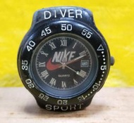 (H72)報廢手錶~NIKE DIVER SPORT 潛水運動錶~不會動~