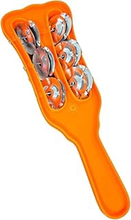 Multicolor Plastic Manjira Three line Music Instrument For kirtan, Bhajan, Mandir - Pack Of 1 Manjir