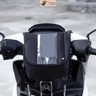 Motorcycle Head Bag, Handlebar Hanger to Prevent Phone Loss, Watch Google Map, Convenient Storage