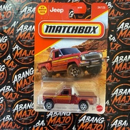 Matchbox 1980 Jeep j10 Stepside