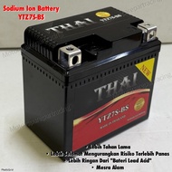 SODIUM BATTERY RS150 YTZ6V YTZ7S HONDA CLICK VARIO THAI BATERI