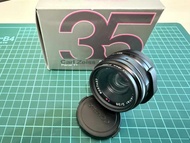 Carl Zeiss 35MM F2 Planar For Contax G Mount (G35) Black