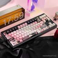 GMK87L Three-Mode Mechanical Keyboard Gasket Wired Bluetooth Customized Game Office Kit Finished Pro
