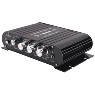 -838 HIFI Amplifier 2.1 Channel Car MP3 Mini Amp AUX Input High and Low Adjustment Super 20Wx2+40W A