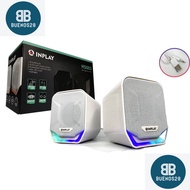 Inplay MS003 USB RGB Music Gaming Speaker for Mobile Desktop / Laptop