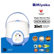 Miyako Rice Cooker 0.6L Capacity Magic Com Miyako MCM-606A / MCM606A