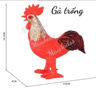 Farm Animal Toy Set - Plastic Duck for Children 9.9cm