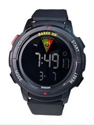 Jam tangan digital BAREG 315 GARUDA TNI AD spoty anti air water resistan tali hitam