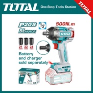 TOTAL Cordless impact wrench 20V 500Nm