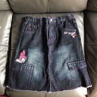 Sanrio Kids My Melody 牛仔裙 Denim Skirt