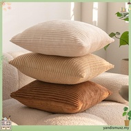 Solid Color Hug Pillow Case Car Sofa Cushion Cover Strip Flannel Pillow Bed Backrest Pillow Mat Cove
