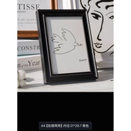 Photo Frame Size A4 / 10R / 11R / 12R / A3 - WHITE / BROWN / BLACK  - (1pc)