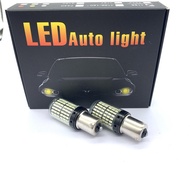 เเพค 2 ชิ้น NEW หลอดไฟ LEDรถยนต์12V 144ชิพ ไฟเลี้ยว ไฟเบรค ไฟถอย มีทุกสี และขั้วให้เลือก
