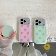 For iPhone 16 Pro Max Case TPU Phone Case For iPhone 17 Pro Max 16 15 Cover 手机壳 Aesthetic Korean Cut