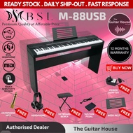 BSL M-88USB 88 Keys Electronic Digital Piano Light Touch Keyboard Grand Piano (M88USB)