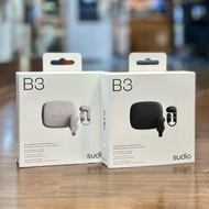 門市全新現貨!! Sudio B3 夾耳開放式真無線耳機（2色：黑色，白色）