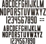 Sizzix Sizzx Thinlits Die Set 73PK Alphanumeric Theory by Tim Holtz | 665924 | Chapter 3 2022, 73 Co