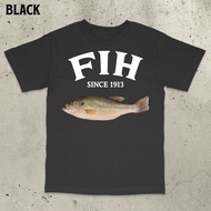(Cod) Fih Fish Meme Shirt Y2k Fisher Shirt Fish Shirt For Men Bass Lovers Fish Lovers Unhinged Cloth