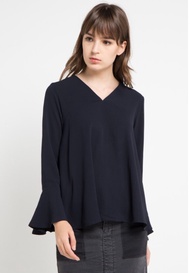 EDITION LADIES EB70 Flare Bell Sleeve Blouse
