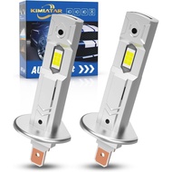 H1 Light Bulb,Super Bright Upgraded 600% 30000LM Brightness Cool White H1/H1LL Bulbs Real 1:1 Haloge