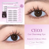 Focallure Feather-Light Glue-Free False Eyelashes No Glue Needed Remover-Free Waterproof Beginner Fr