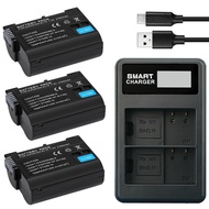 2750mah EN-EL15 EN EL15 ENEL15 BATTERY EL15 For Nikon DSLR D600 D610 D800 D800E D810 D850 D7000 D710