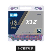 KMC X12 Chain 126 Link / 12 Speed Chain - Aurora Blue