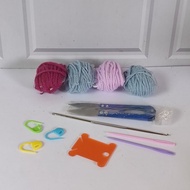 Knitting Package Savings Starter Kit Crochet Beginner Knitting Yarn/ Milk Cotton 5 Ply Knitting/ Set
