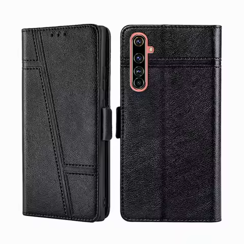 Magnetic Leather Flip Wallet Case For OPPO Realme 1 2 3 6 7 8 9 10 Pro Plus 9i 10T 5G 4G 5 5i 5S 6i 
