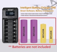 &lt;😱存貨最後2件&gt;USB快速多用途6槽 9V 1.2V AA AAA 充電器  &lt;😱Last 2 in stock&gt;USB 6 Slots Rechargeable 9V 1.2V AA AAA Quick Battery Charger
