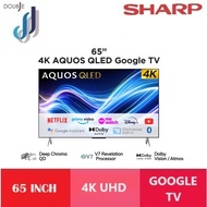 SHARP  65″  AQUOS QLED Google TV 4T-C65HL6500X