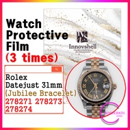 Protective Sticker For Rolex Datejust 31mm Jubilee (3 sheets) 278271, 278273, 278274 / Scratch & Con