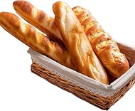 4pcs Artificial Bread Set - Fake Food for Display - Creative Staging Props - Realistic, Home and Kit